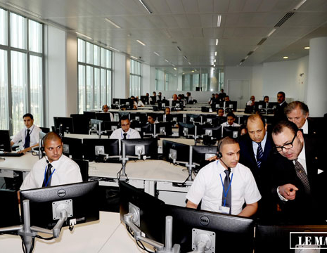 Sa Majesté le Roi inaugure la Tour Maroc Telecom de Rabat, MAP, Le Matin