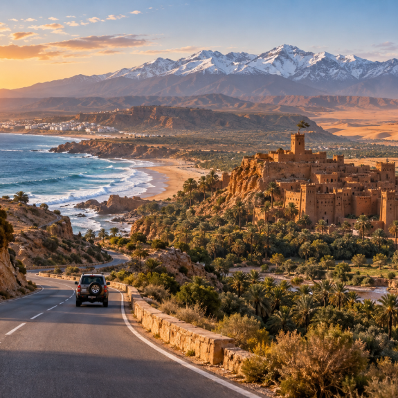 Le Maroc du nord au désert