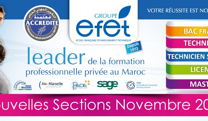 Efet Marrakech - French School Teaching Technique Marrakech