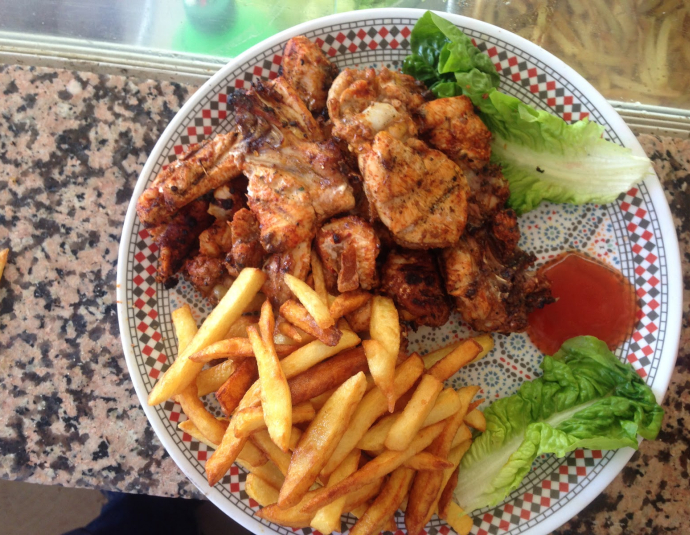 Restaurant Annour Chez hassan spécialité truite