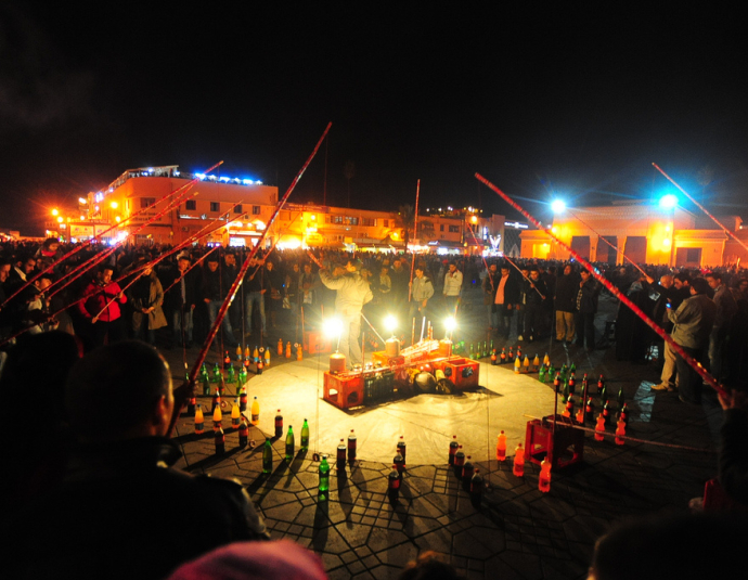 Restaurant in Marrakech cafe Rouge