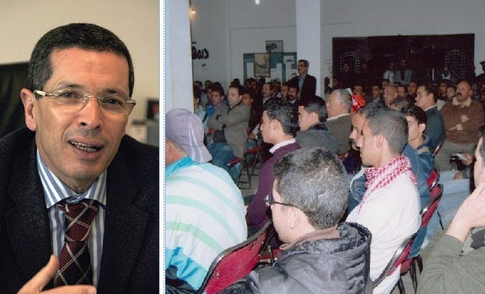 Mohamed Ameur se réunit avec les habitants de la Médina 