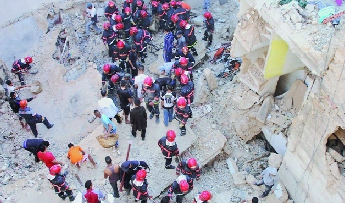 Effondrement de deux immeubles à Fès
