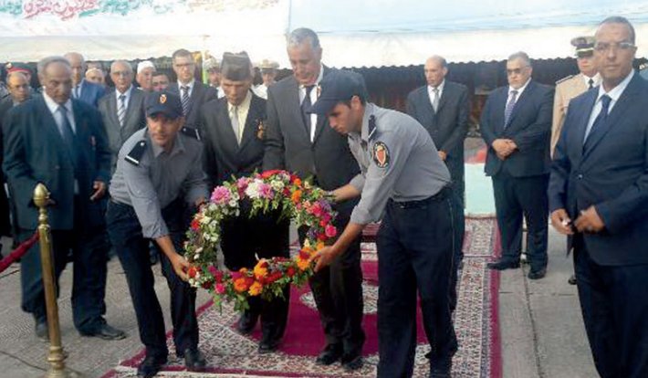 En hommage aux martyrs de l'Adir : recueillement au cimetière des Chouhada
