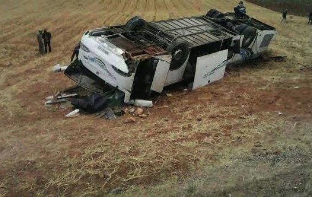 5 morts et une trente blessés dans le renversement d'un autocar