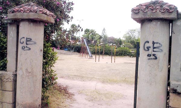 Green spaces in agony