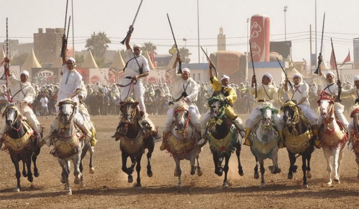 The city prepares to celebrate the Moulay Abdellah Amghar Moussem
