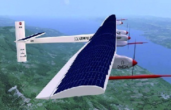 Premier vol intercontinental de l'avion Solar Impulse