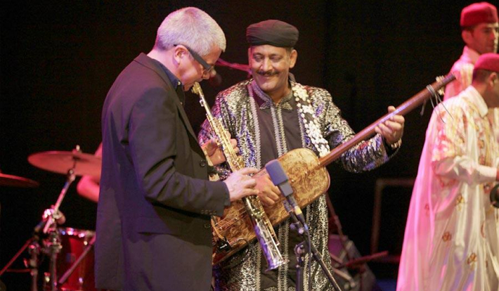Lumineuse fusion «Gnaoui-jazz» à la clôture